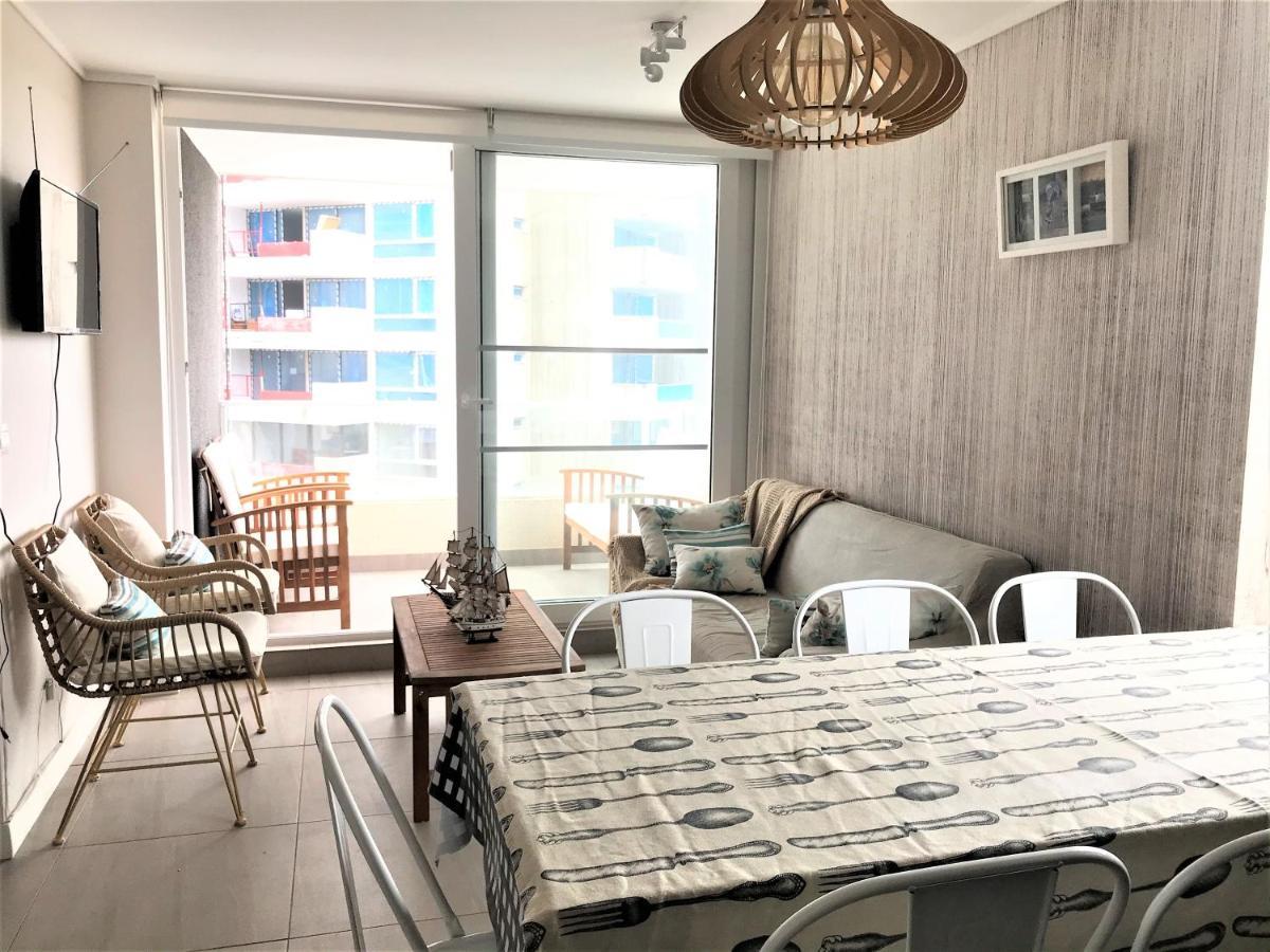 Concon Costa De Montemar Departamento, 3 Dormitorios Dış mekan fotoğraf